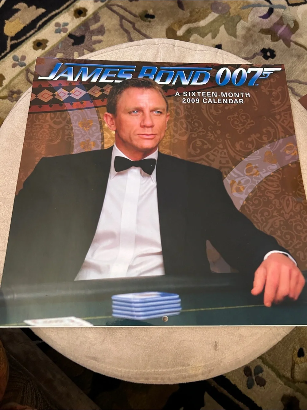 2009 and 2010 James Bond 007  Wall Calendars